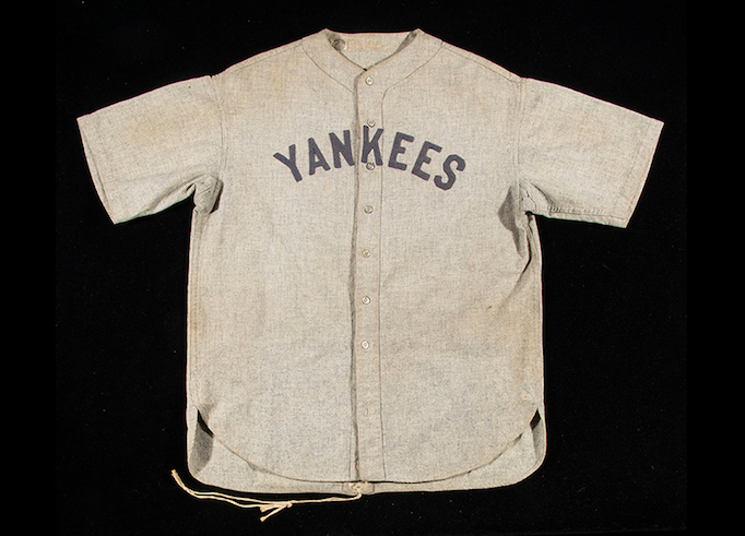 Babe Ruth's NY Yankees Jersey